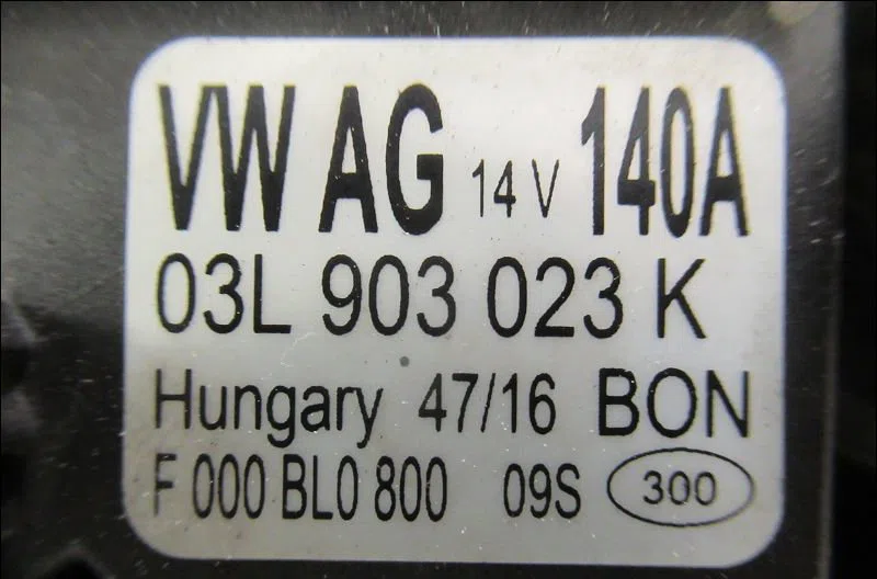 Alternateur Volkswagen GOLF VII (5G1, BQ1, BE1, BE2) 1.6 tdi (2012-2017) occasion