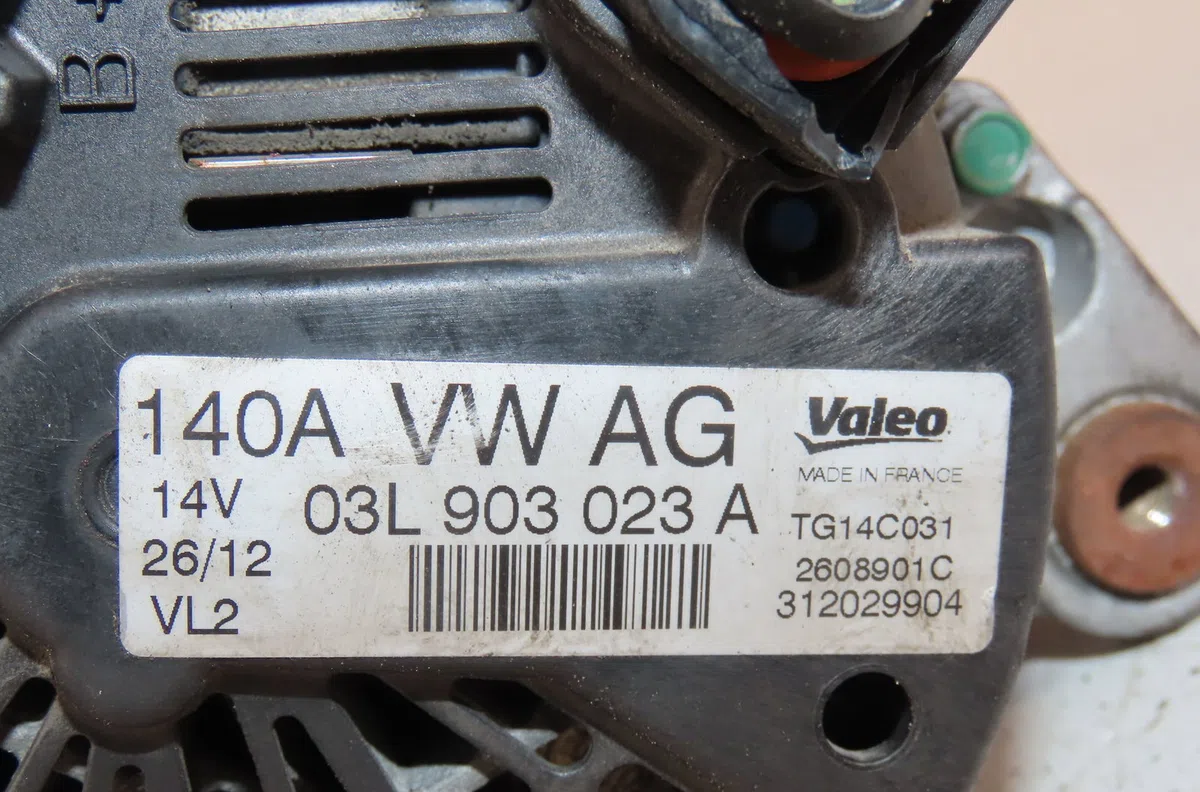 Alternateur Volkswagen POLO V (6R1, 6C1) 1.6 tdi (2009) 5 portes occasion