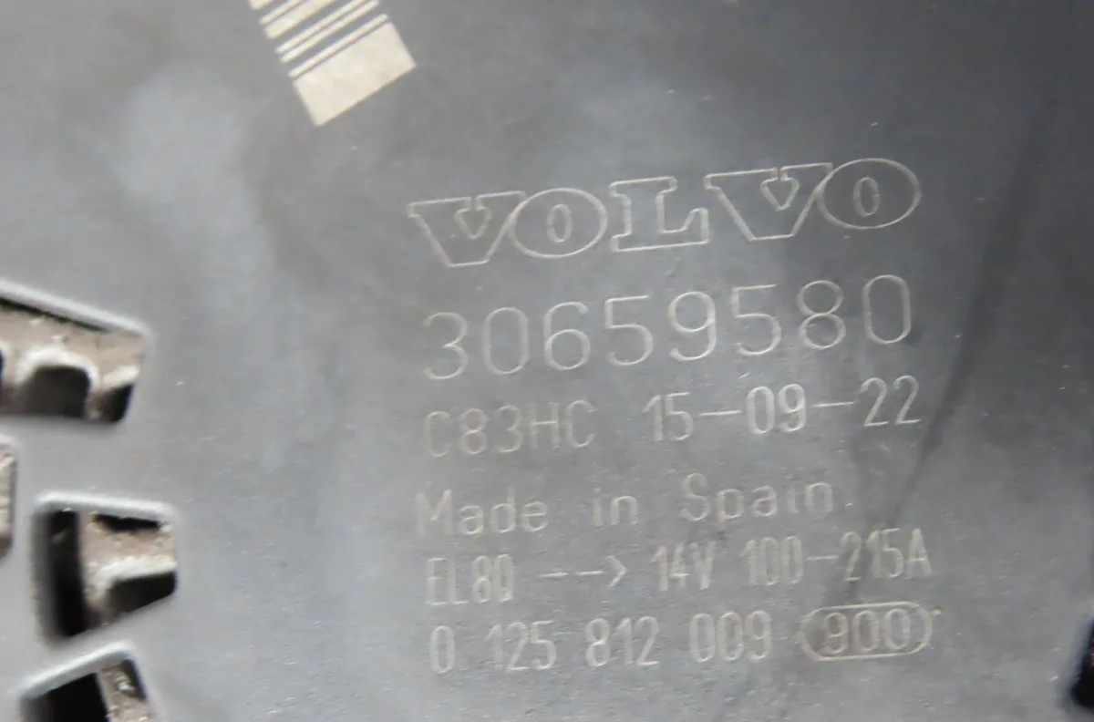 Alternateur Volvo V40 Cross Country (526) D2 (2012-2016) occasion
