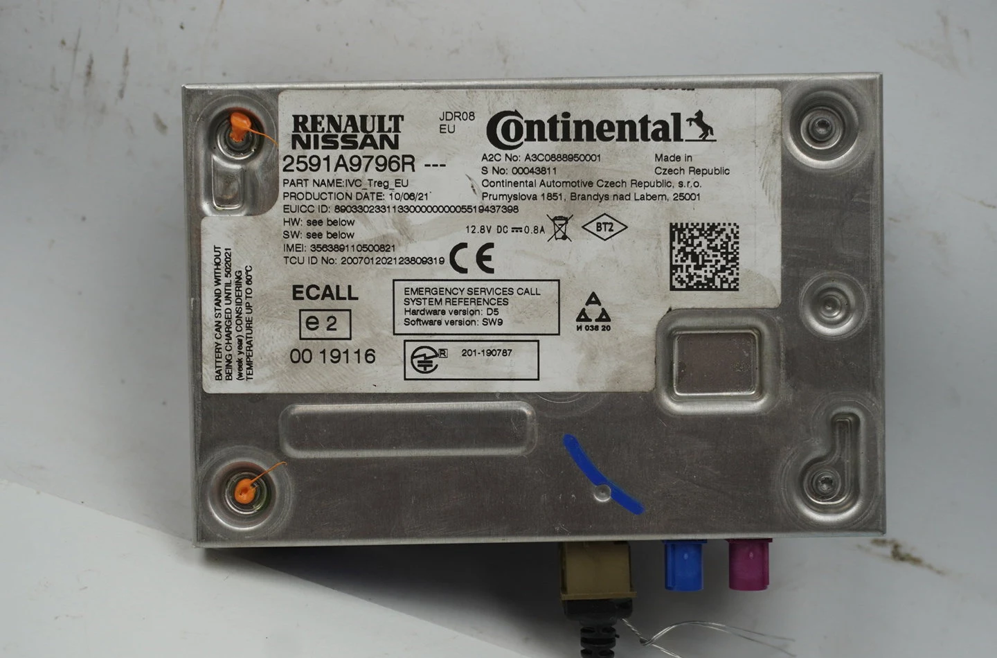 Amplificateur autoradio Renault KANGOO III Camionnette-Monospace 1.5 blue dci 95 (fjab) (2021) occasion