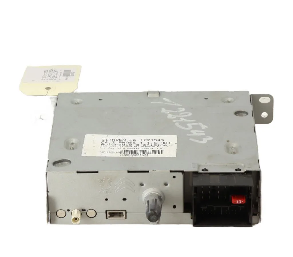 Autoradio Citroen C4 II (NC_) 1.6 hdi 115 (2012) occasion