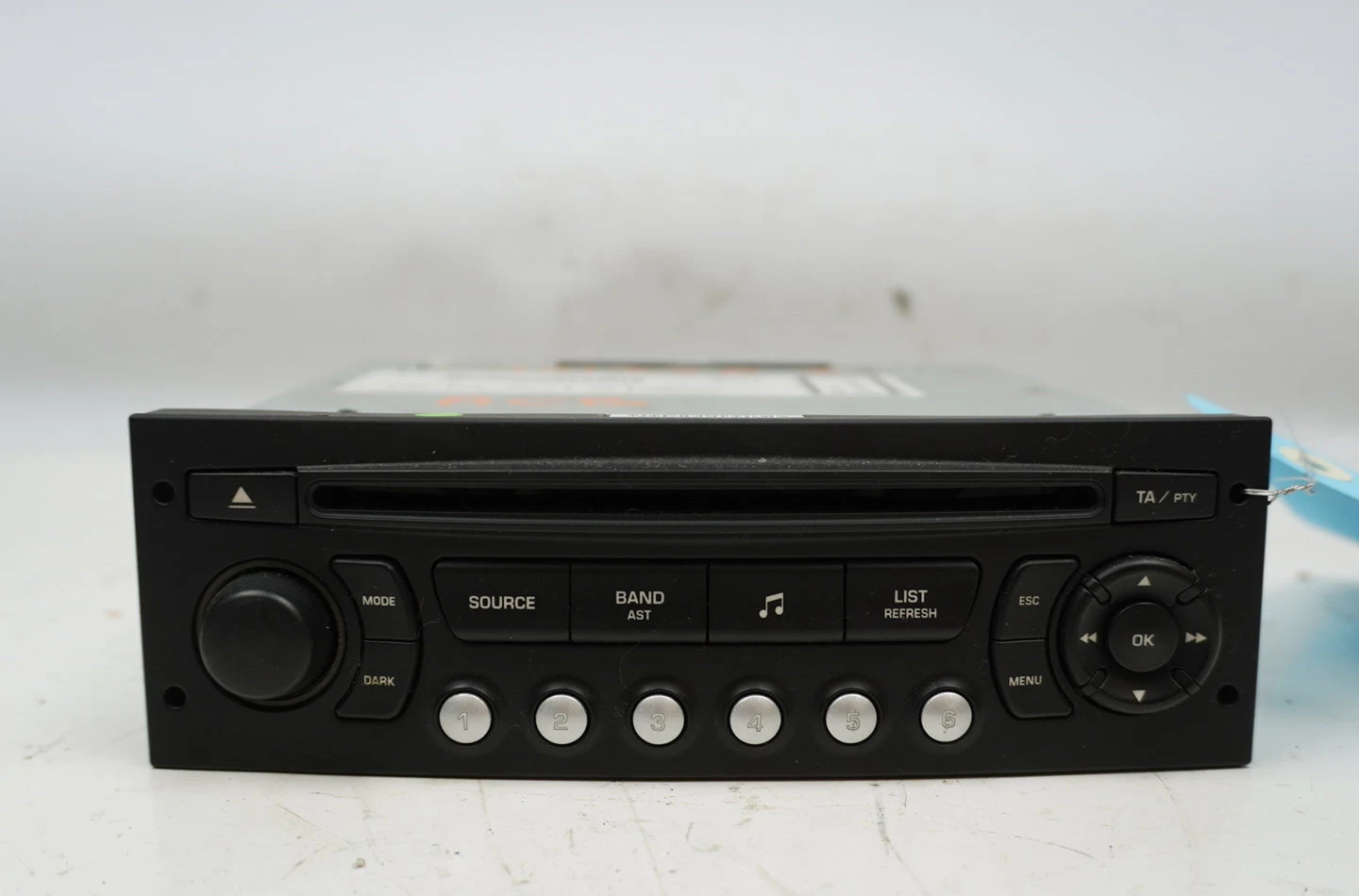 Autoradio Citroen C5 III Break (RW_) 1.6 thp 155 (2009) occasion