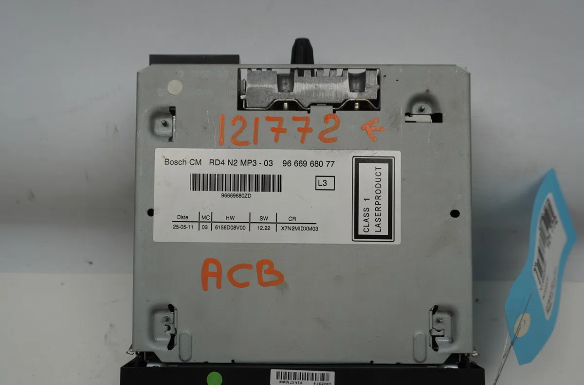 Autoradio Citroen C5 III Break (RW_) 1.6 thp 155 (2009) occasion