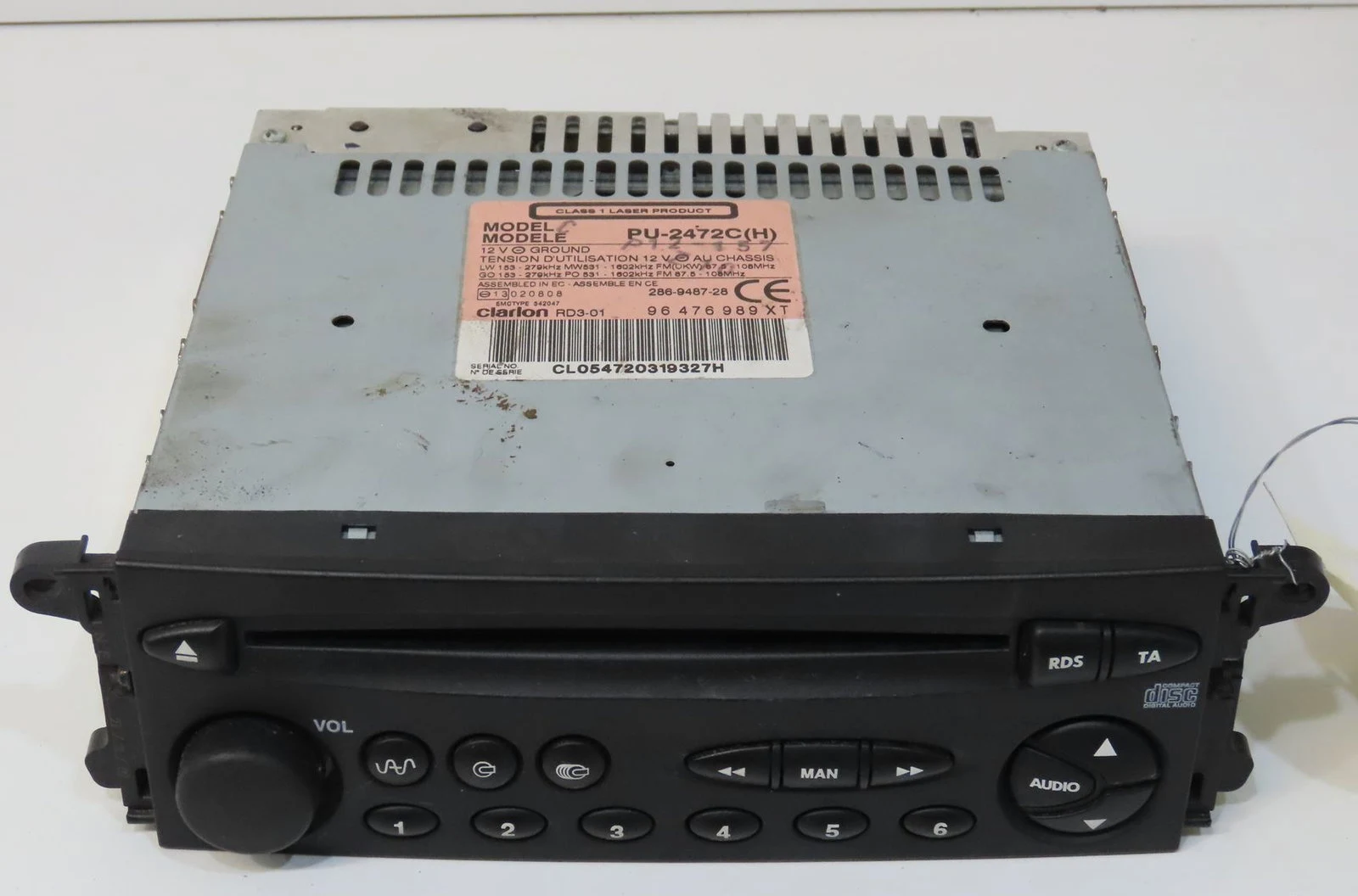 Autoradio Citroen XSARA (N1) 1.6 16v (2000-2005) 5 portes occasion