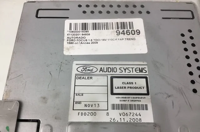 Autoradio FORD FOCUS 2009 occasion