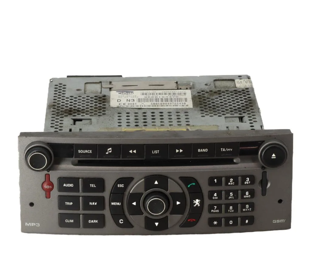 Autoradio Peugeot 407 (6D_) 2.0 hdi 135 (6drhrh, 6drhre, 6drhrg, 6drhrj) (2004-2010) 4 portes occasion