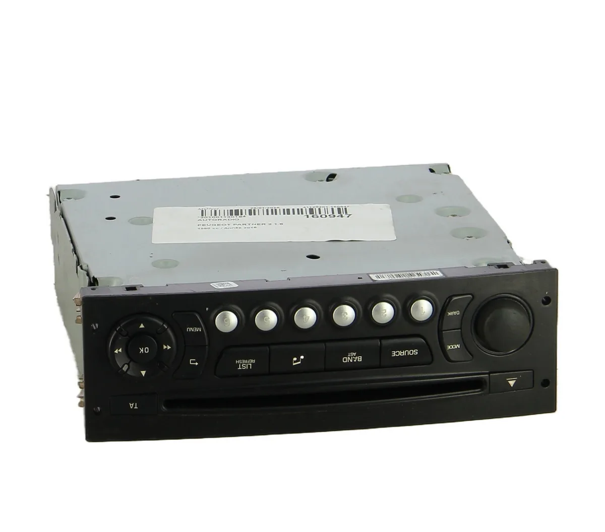 Autoradio Peugeot PARTNER Camionnette-Monospace 1.6 hdi (2008) 4 portes occasion
