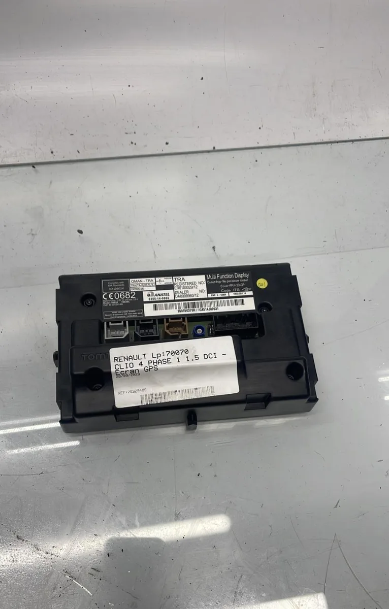 Autoradio RENAULT CLIO 4 PHASE 1 occasion