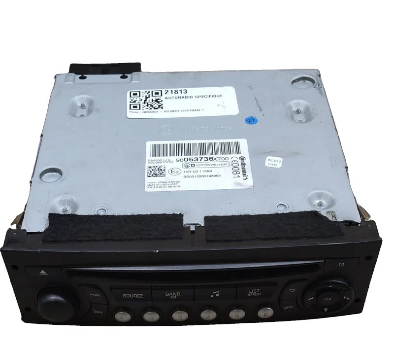 AUTORADIO SPECIFIQUE PEUGEOT 3008 98053736XT00