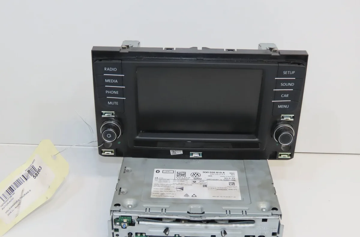 Autoradio Volkswagen TOURAN (5T1) 1.6 tdi (2015-2016) occasion