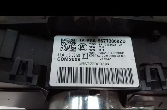 Bloc commodos Citroen C3 II (SC_) 1.6 bluehdi 75 (2015) occasion