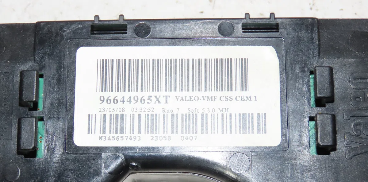 Bloc commodos Citroën C4 GRAND PICASSO I (UA_) 1.6 hdi (2006-2011) 5 portes occasion