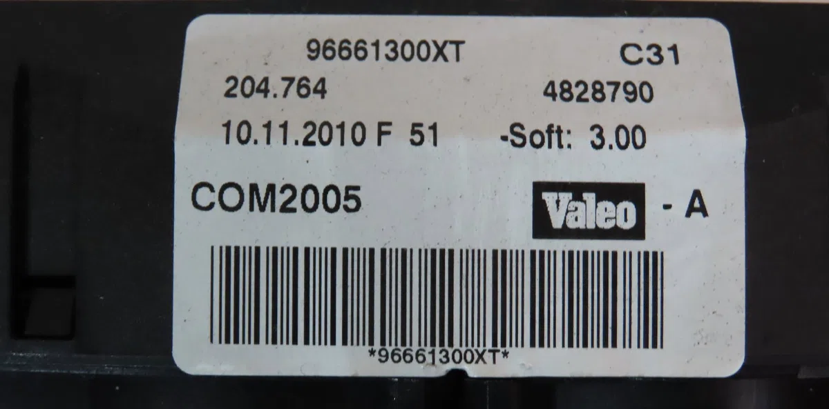 Bloc commodos Peugeot 207-207 (WA_, WC_) 1.6 hdi (2006-2013) 5 portes occasion