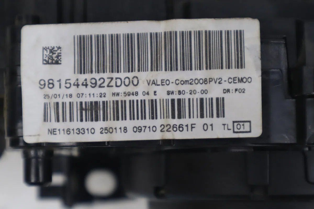 Bloc commodos Peugeot 208 I (CA_, CC_) 1.6 hdi - bluehdi 75 (2013) 5 portes occasion