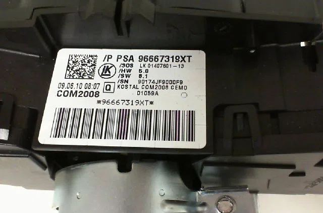 Bloc commodos PEUGEOT 5008 I Phase 1 11-2009--12-2013 1.6 HDI 112ch occasion