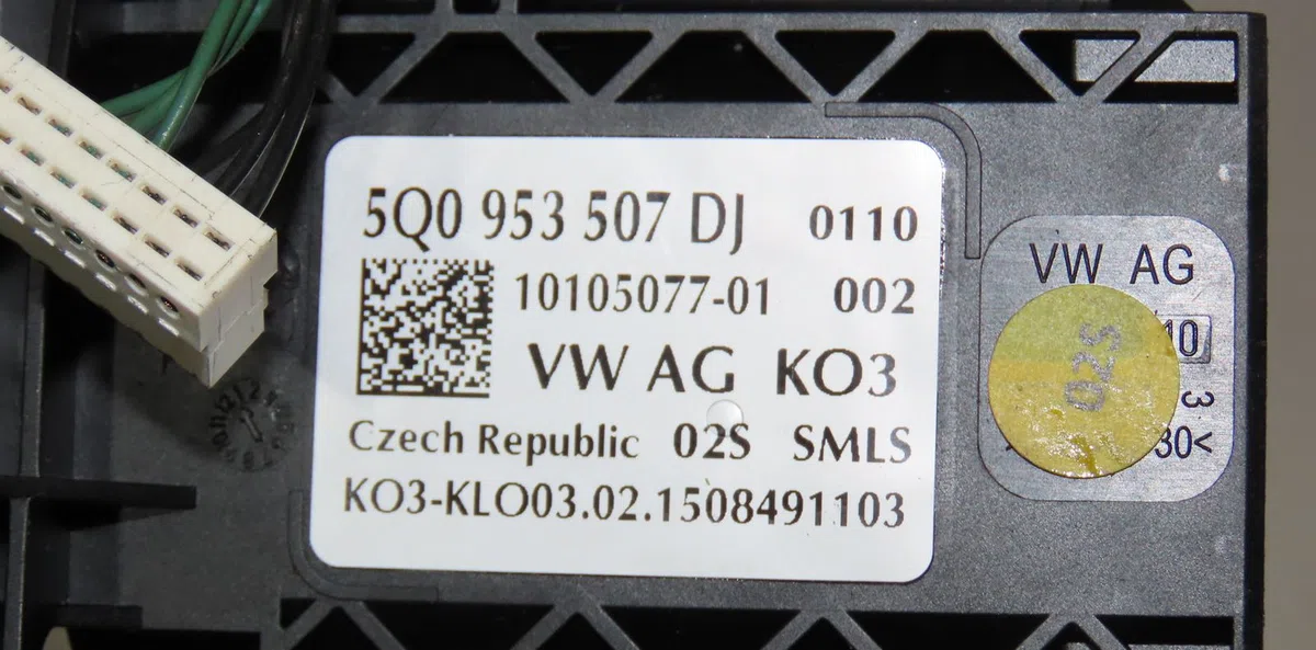 Bloc commodos Volkswagen GOLF VII (5G1, BQ1, BE1, BE2) 1.6 tdi (2012-2017) occasion