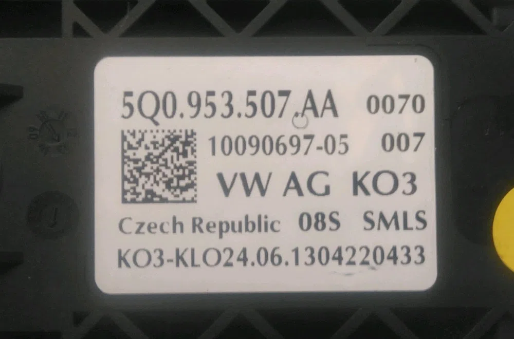 Bloc commodos Volkswagen GOLF VII (5G1, BQ1, BE1, BE2) 2.0 gtd (2013-2020) occasion