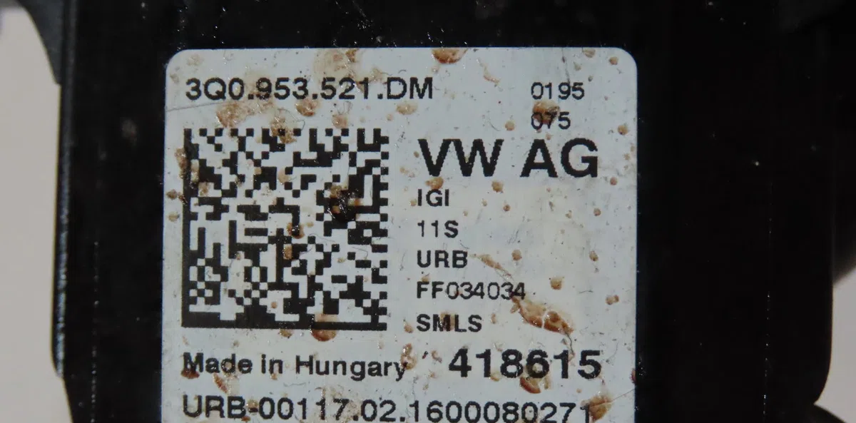Bloc commodos Volkswagen PASSAT B8 Variant (3G5, CB5) 2.0 tdi (2014) occasion