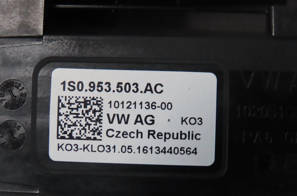 Bloc commodos Volkswagen UP! (121, 122, BL1, BL2, BL3, 123) 1.0 (2011-2020) 5 portes occasion
