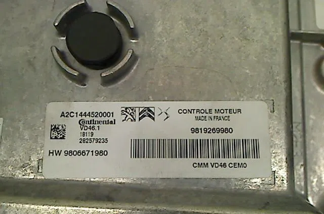 Bloc compteur  bsi CITROEN C3 AIRCR. occasion
