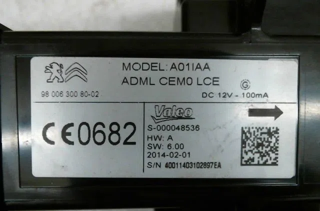 Bloc compteur  bsi Citroën C4 GRAND PICASSO II (DA_, DE_) 1.6 hdi - bluehdi 115 (2013) occasion
