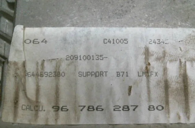 Bloc compteur  bsi Citroën C4 II (NC_) 1.6 hdi 110 (2009) 5 portes occasion