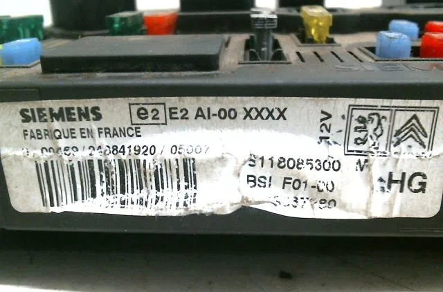 Bloc compteur  bsi PEUGEOT 1007 occasion