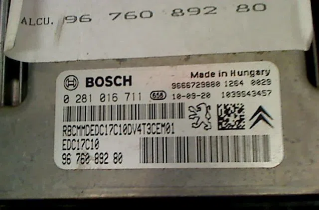 Bloc compteur  bsi Peugeot 206 (2L_, 2M_) 1.4 hdi eco 70 (2009-2013) 5 portes occasion