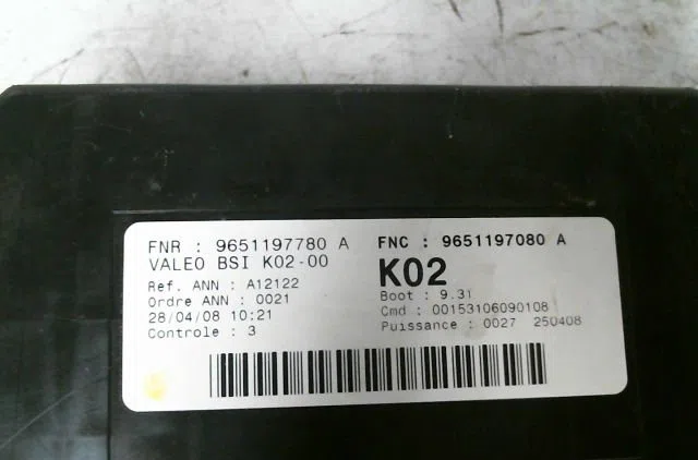 Bloc compteur  bsi PEUGEOT 307 occasion