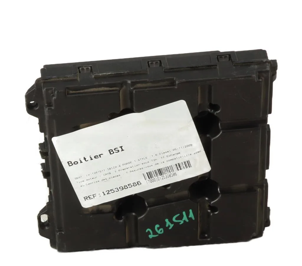 Bloc compteur  bsi Seat IBIZA IV (6J5, 6P1) 1.6 tdi (2009-2015) occasion