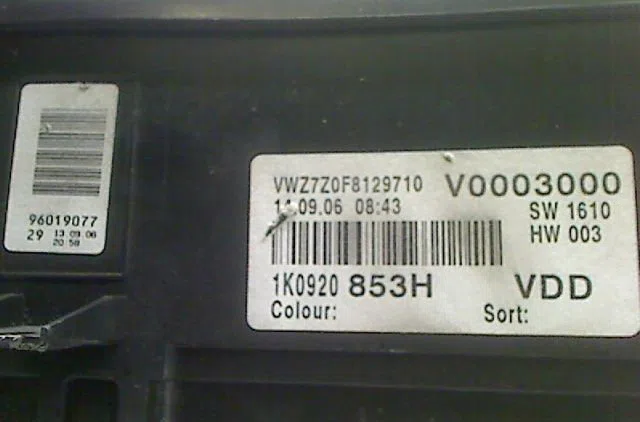 Bloc compteur  bsi Volkswagen GOLF V (1K1) 1.9 tdi (2003-2008) occasion