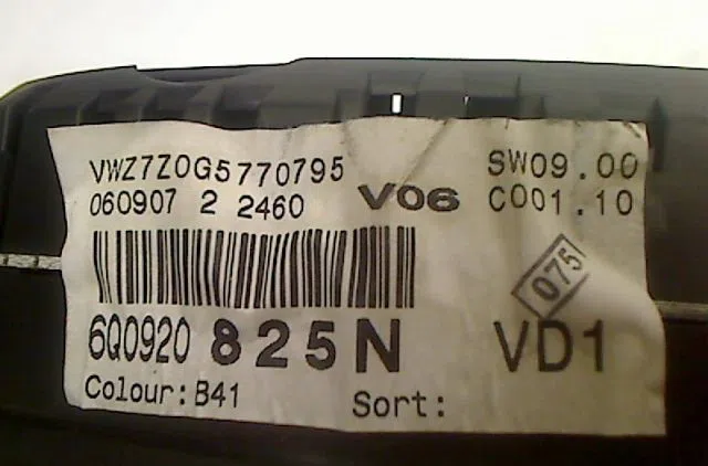 Bloc compteur  bsi Volkswagen POLO (9N_, 9A_) 1.6 16v (2006-2009) occasion