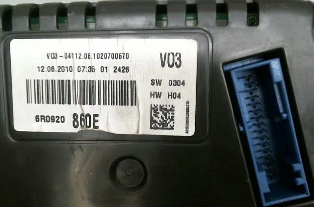 Bloc compteur  bsi Volkswagen POLO V (6R1, 6C1) 1.2 (2009) occasion