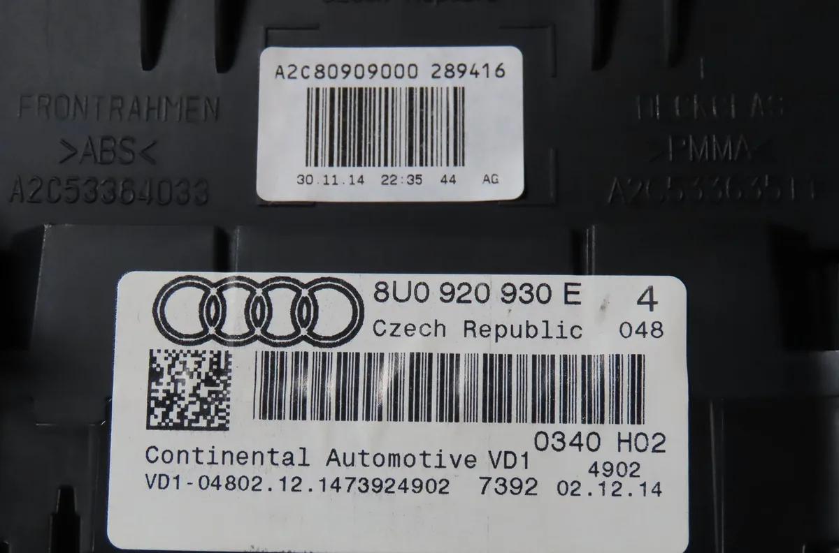 Bloc compteurs Audi Q3 (8UB, 8UG) 2.0 tdi (2011-2018) occasion