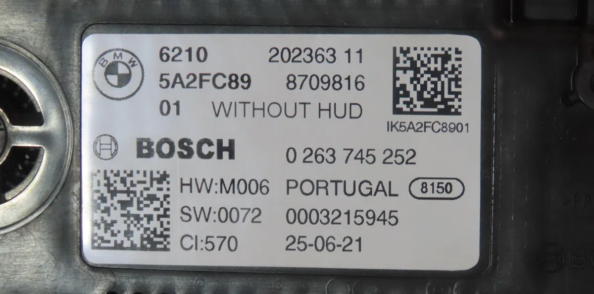 Bloc compteurs Bmw 1 (F40) 118 i (2019) 5 portes occasion