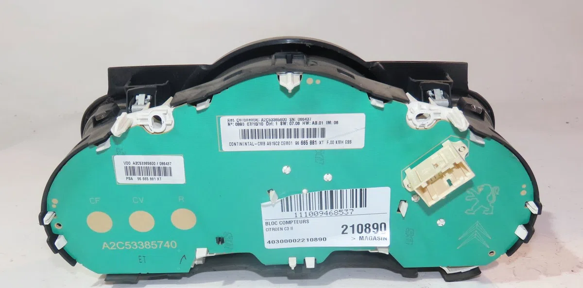 Bloc compteurs Citroën C3 II (SC_) 1.1 i (2009-2013) occasion
