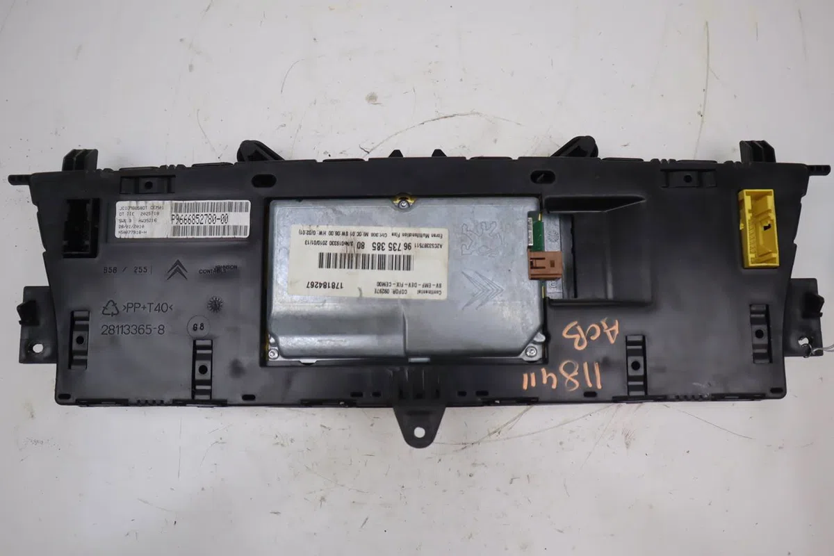 Bloc compteurs Citroën C4 PICASSO I Monospace (UD_) 1.6 hdi (2007-2013) 5 portes occasion