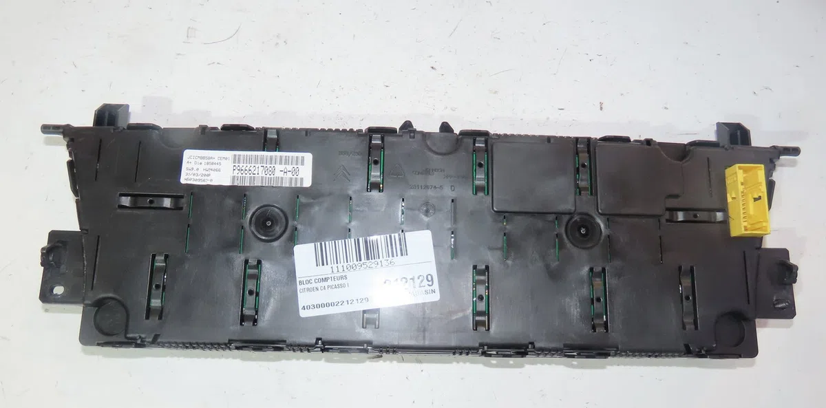Bloc compteurs Citroën C4 PICASSO I Monospace (UD_) 1.6 hdi (2007-2013) 5 portes occasion