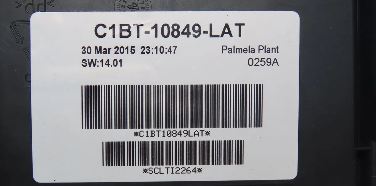 Bloc compteurs Ford B-MAX (JK) 1.6 ti (2012) occasion