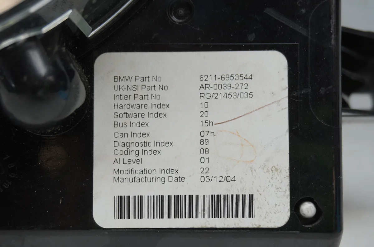 Bloc compteurs Mini MINI (R50, R53) One (2001-2006) occasion