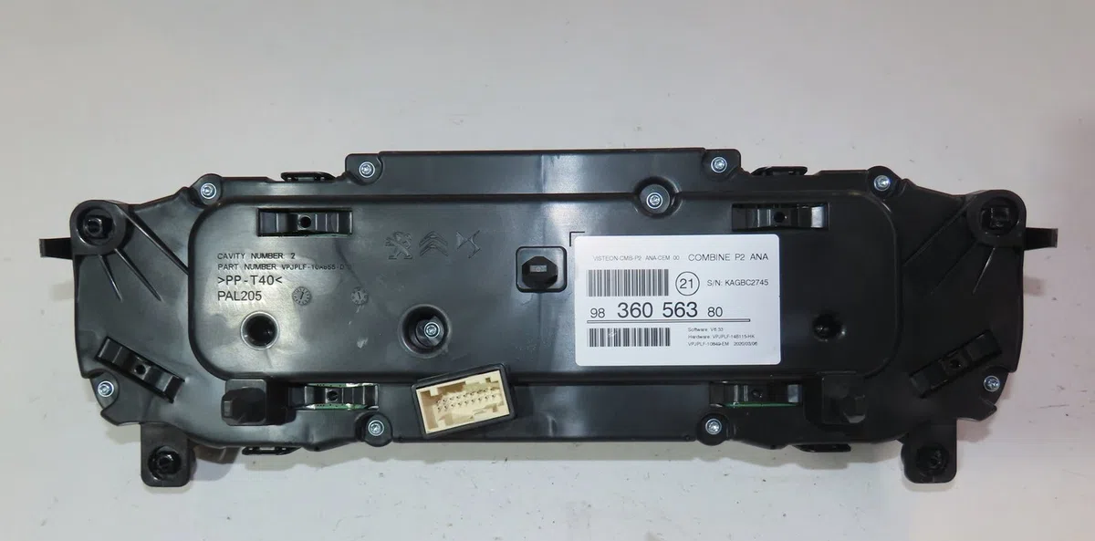 Bloc compteurs Peugeot 208 II (UB_, UP_, UW_, UJ_) 1.2 puretech 100 (2019) 5 portes occasion