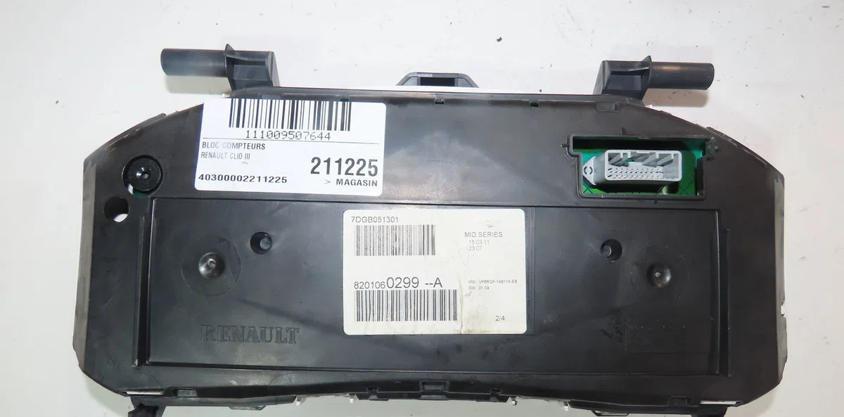 Bloc compteurs Renault CLIO III (BR0-1, CR0-1) 1.5 dci (2010-2014) 3 portes occasion