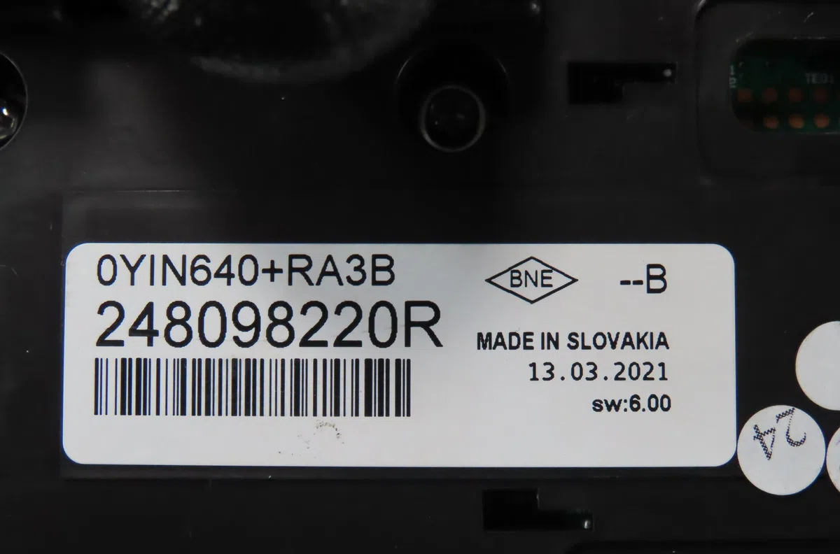 Bloc compteurs Renault CLIO V (B7_) 1.0 lpg (b7mt) (2019) occasion