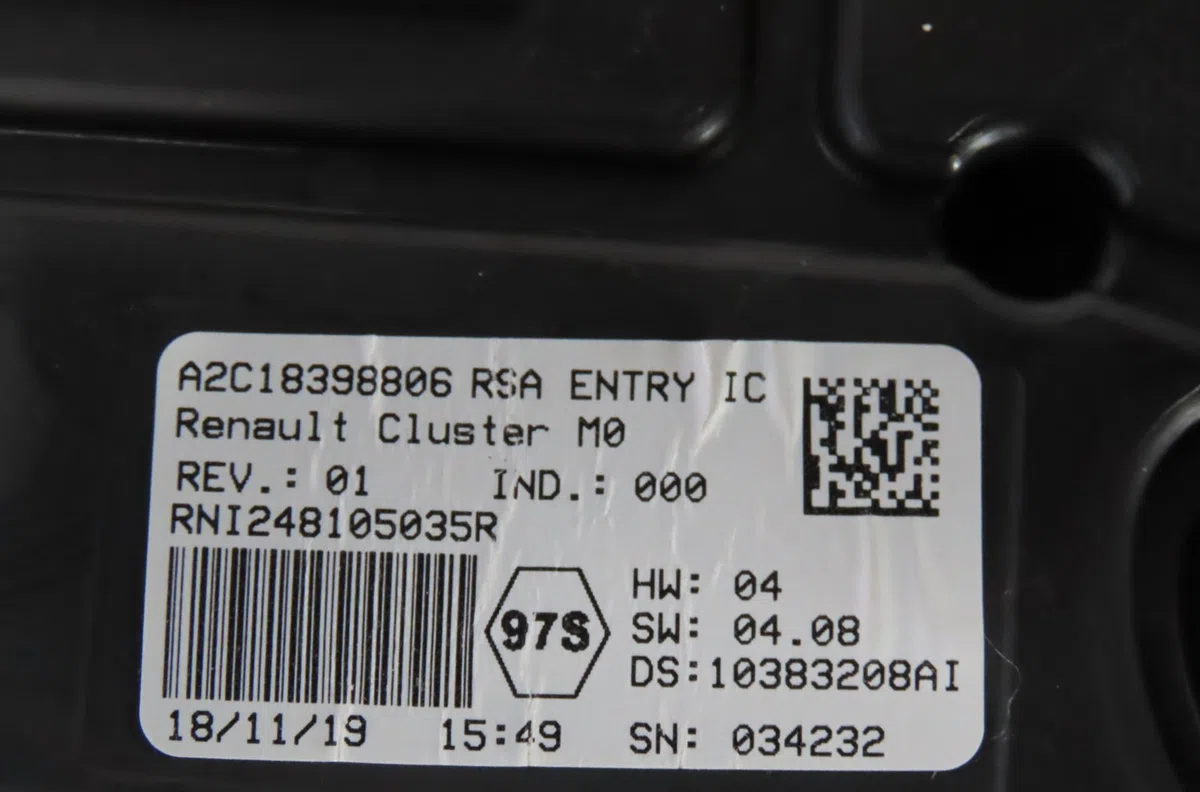 Bloc compteurs Renault MASTER III Camionnette (FV) 2.3 dci 150 fwd (fv0f, fv03) (2013) occasion