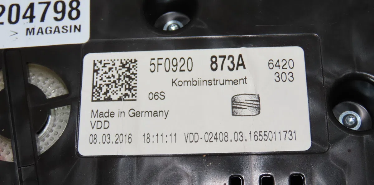 Bloc compteurs Seat LEON ST (5F8) 2.0 tdi (2013-2018) occasion