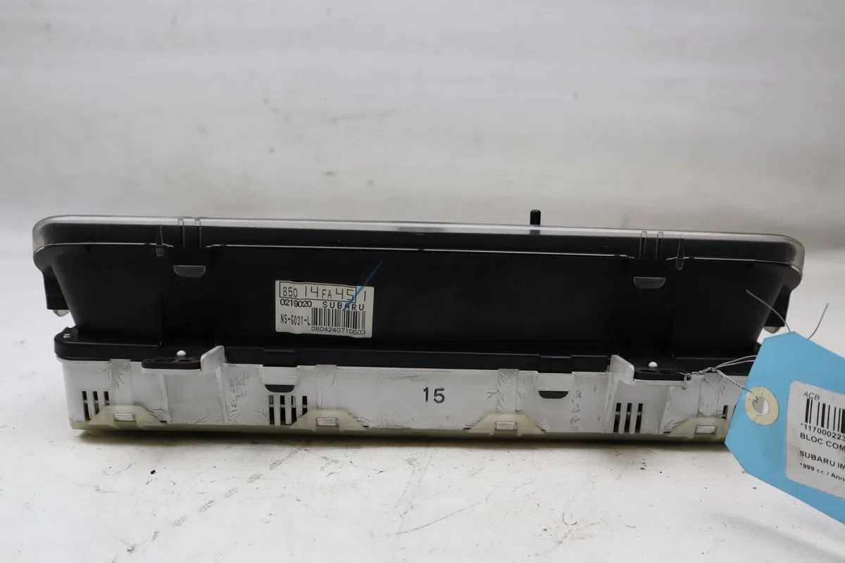 Bloc compteurs Subaru IMPREZA Break (GF) 1.6 i awd (gf4) (1992-2000) occasion