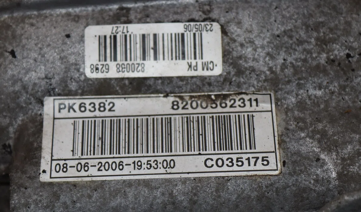 Boîte de vitesses manuelle Renault LAGUNA II (BG0/1_) 1.9 dci (bg1a, bg1w, bg0g) (2005-2007) occasion