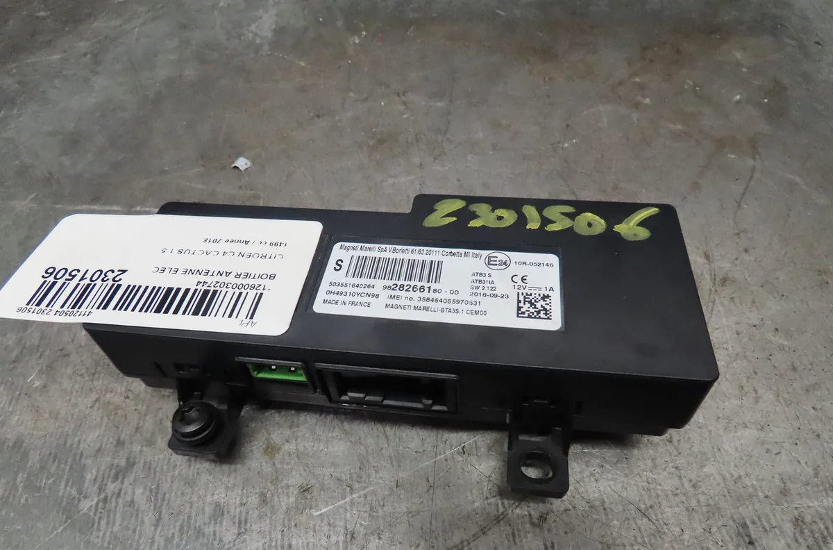 Boitier antenne elec Citroën C4 CACTUS 1.5 bluehdi 100 (2018) occasion