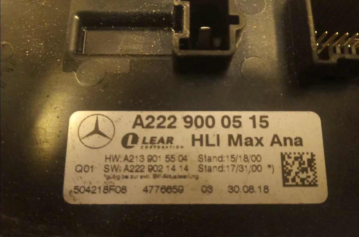Boitier xenon phare d Mercedes-benz CLASSE C (W205) C 180 (205.040, 205.140) (2014) occasion
