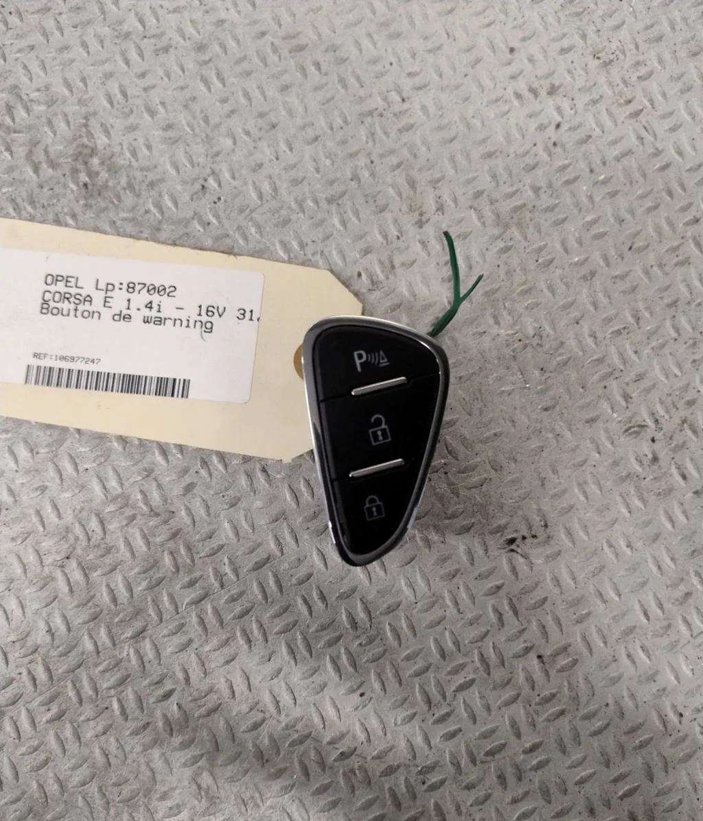 Bouton de warning OPEL CORSA E CORSA E occasion